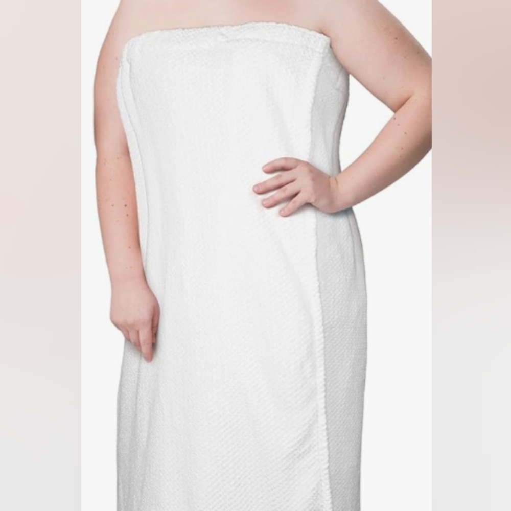NWT White Waffle Towel Wrap (4pk - Sizes XXL-4XL)